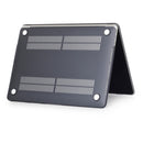Laptop Matte Style Protective Case For MacBook Air 13.6 inch A2681 2022(Black)