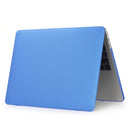 Laptop Matte Style Protective Case For MacBook Air 13.6 inch A2681 2022(Dark Blue)