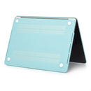Laptop Matte Style Protective Case For MacBook Air 13.6 inch A2681 2022(Actual Blue)