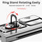 For Samsung Galaxy Z Fold4 Sliding Camshield Holder Phone Case(Silver)