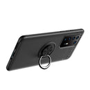 For Huawei P40 Pro Lenuo Shockproof TPU Protective Case with Invisible Holder(Black)