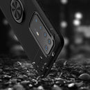 For Huawei P40 Pro Lenuo Shockproof TPU Protective Case with Invisible Holder(Black)