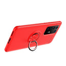 For Huawei P40 Pro Lenuo Shockproof TPU Protective Case with Invisible Holder(Red)