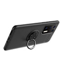 For Huawei P40 Lenuo Shockproof TPU Protective Case with Invisible Holder(Black)