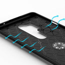 For OnePlus 8 Pro Lenuo Shockproof TPU Protective Case with Invisible Holder(Black)