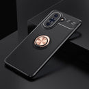 For Huawei Nova 10/Nova 10 Pro Metal Ring Holder TPU Phone Case(Black+Gold)