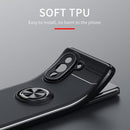 For Huawei Nova 10/Nova 10 Pro Metal Ring Holder TPU Phone Case(Black+Gold)