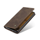 For Xiaomi 12 Lite CaseMe 013 Multifunctional Horizontal Flip Leather Phone Case(Coffee)
