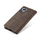 For Xiaomi 12 Lite CaseMe 013 Multifunctional Horizontal Flip Leather Phone Case(Coffee)