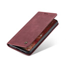 For Xiaomi 12 Lite CaseMe 013 Multifunctional Horizontal Flip Leather Phone Case(Wine Red)