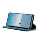 For Xiaomi 12 Lite CaseMe 013 Multifunctional Horizontal Flip Leather Phone Case(Blue)