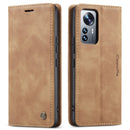 For Xiaomi 12 Lite CaseMe 013 Multifunctional Horizontal Flip Leather Phone Case(Brown)