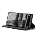 For Xiaomi 12 Lite CaseMe 013 Multifunctional Horizontal Flip Leather Phone Case(Black)