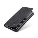 For Xiaomi 12 Lite CaseMe 013 Multifunctional Horizontal Flip Leather Phone Case(Black)