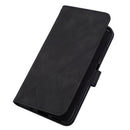 For Motorola Moto G42 Crossbody 3D Embossed Flip Leather Phone Case(Black)