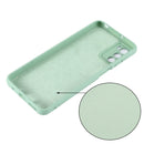 For Motorola Moto G42 Pure Color Liquid Silicone Shockproof Phone Case(Green)