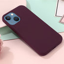 Shockproof Silicone Magsafe Case For iPhone 14 Max(Plum Color)