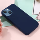 Shockproof Silicone Magsafe Case For iPhone 14 Max(Navy Blue)