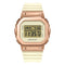 SANDA 2126 Tempered Mirror Luminous Waterproof Dual Display Electronic Watch(Khaki)