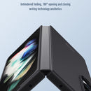 For Samsung Galaxy Z Fold4 Skin Feel Breathable Shockproof Phone Case(Black)