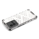 For vivo iQOO 10 5G Shockproof Honeycomb PC + TPU Protective Phone Case(White)