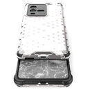 For vivo iQOO 10 5G Shockproof Honeycomb PC + TPU Protective Phone Case(White)