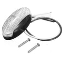 4 PCS MK-184 DC10-30V Truck Two-color Side Clearance Maker Light(White Shell White Light)