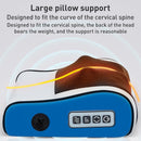 Multifunctional Hot Compress Neck Massager Car Cervical Spine Massage Pillow(One Button)