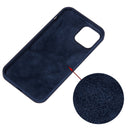 Solid Color Silicone Phone Case For iPhone 14 Max(Midnight Blue)