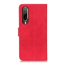 For HTC Desire 22 Pro KHAZNEH Retro Texture Horizontal Flip Leather Phone Case(Red)