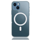 Magsafe Clear Acrylic PC Phone Case For iPhone 14(Transparent)