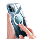 Magsafe Clear Acrylic PC Phone Case For iPhone 14 Pro Max(Transparent)