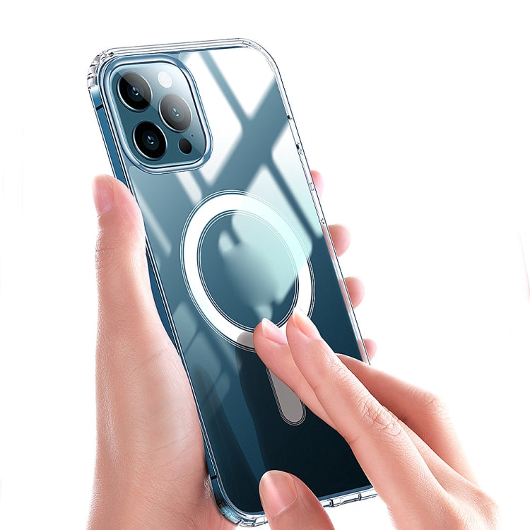 Magsafe Clear Acrylic PC Phone Case For iPhone 14 Pro Max(Transparent)