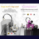 QKZ ZXT Sports In-ear Wired Control Plug HIFI Stereo Stage Monitor Earphone, Style:Standard Version(Transparent Grey)