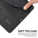 For Tecno Camon 18 Premier Skin Feel Heart Pattern Leather Phone Case With Lanyard(Black)