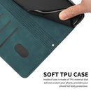 For Tecno Spark 8 Pro Skin Feel Heart Pattern Leather Phone Case With Lanyard(Green)