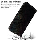 For Motorola Moto G62 5G Colorful Magnetic Buckle Leather Phone Case(Black)