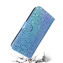 For Motorola Moto G62 5G Colorful Magnetic Buckle Leather Phone Case(Blue)