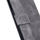 For Motorola Moto G62 5G Geometric Embossed Leather Phone Case(Grey)
