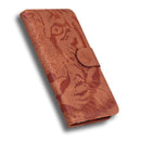 For Motorola Moto G62 5G Tiger Embossing Pattern Horizontal Flip Leather Phone Case(Brown)