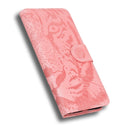 For Motorola Moto G62 5G Tiger Embossing Pattern Horizontal Flip Leather Phone Case(Pink)
