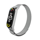 For Xiaomi Mi Band 7 Milanese Metal Watch Band(Silver)