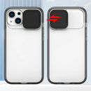 Sliding Camera Phone Case For iPhone 11 Pro(Transparent)