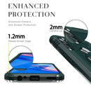 For Huawei Y9 Prime 2019 Carbon Fiber Protective Case with 360 Degree Rotating Ring Holder(Green)