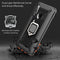 For Huawei Honor 10i / 20i Carbon Fiber Protective Case with 360 Degree Rotating Ring Holder(Black)