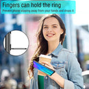 For Huawei Honor 10i / 20i Carbon Fiber Protective Case with 360 Degree Rotating Ring Holder(Black)