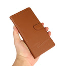 For Huawei P30 lite Cross Texture Horizontal Flip Leather Phone Case(Brown)