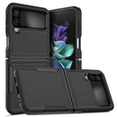 For Samsung Galaxy Z Flip4 PC + TPU Phone Case(Black)