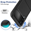 For Samsung Galaxy Z Flip4 PC + TPU Phone Case(Black)
