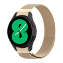 For Samsung Galaxy Watch 5 40mm / 44mm Milanese Watch Band(Champagne Gold)